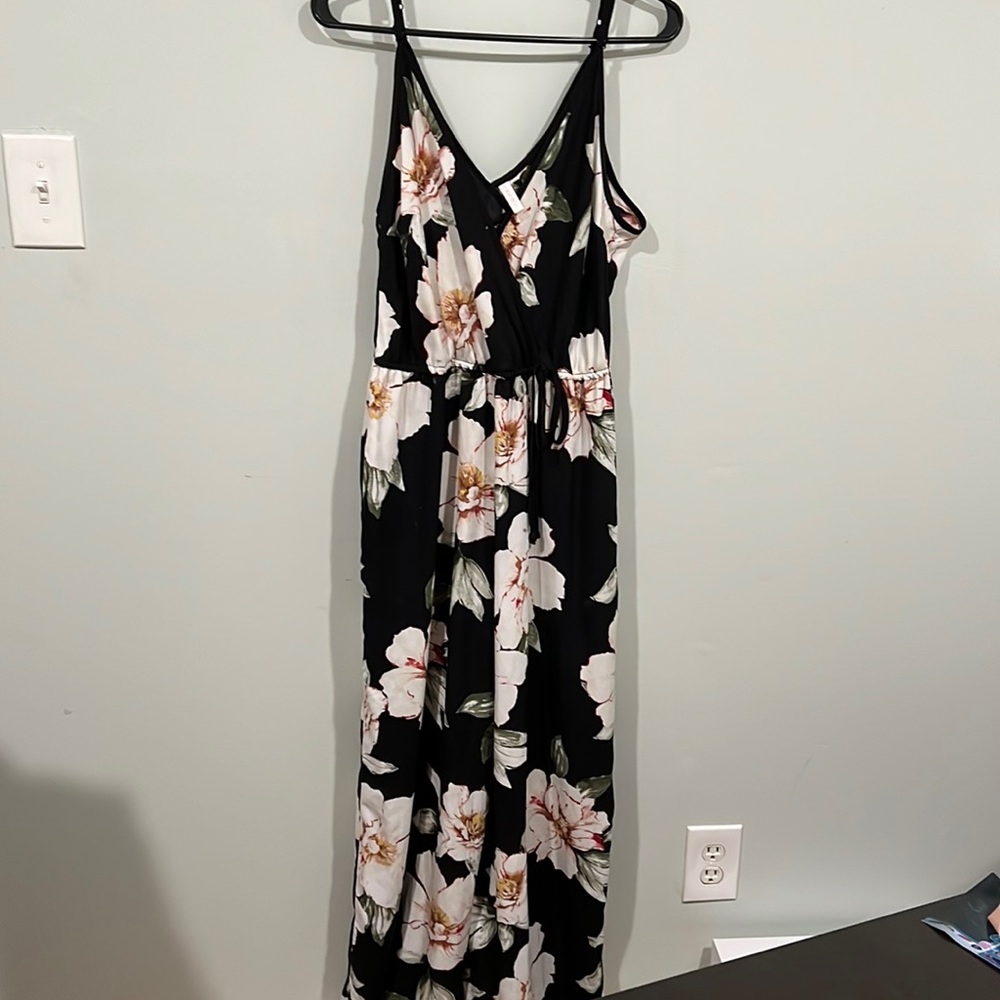 Xhilaration Floral Jumpsuit